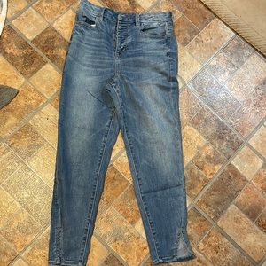 American Eagle size 10 curvy high rise skinny jeans